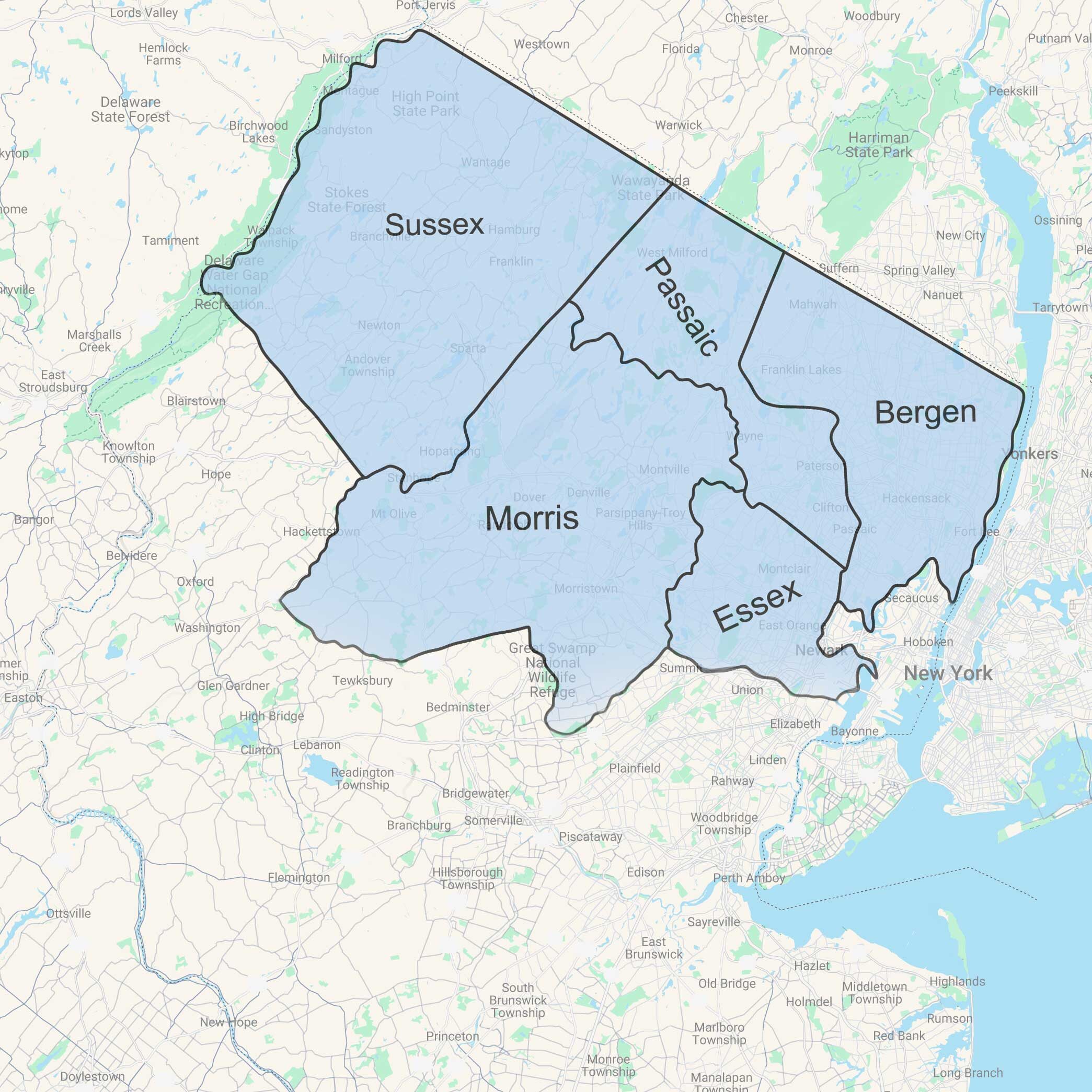 Slevin Snow Map